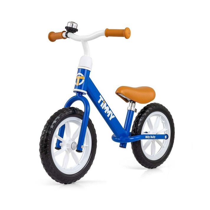 MILLY MALLY - Bicicletă de echilibru pentru copii Timmy Navy