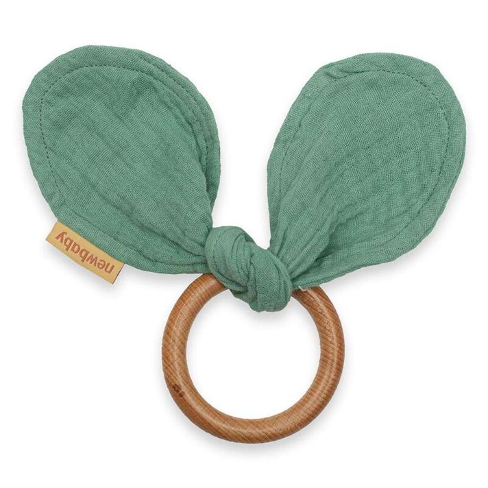 NEW BABY - Teether pentru copii urechile Ears mint