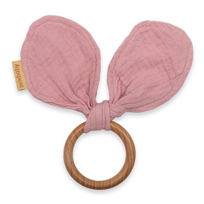 NEW BABY - Bucată cu frunze Ears pink