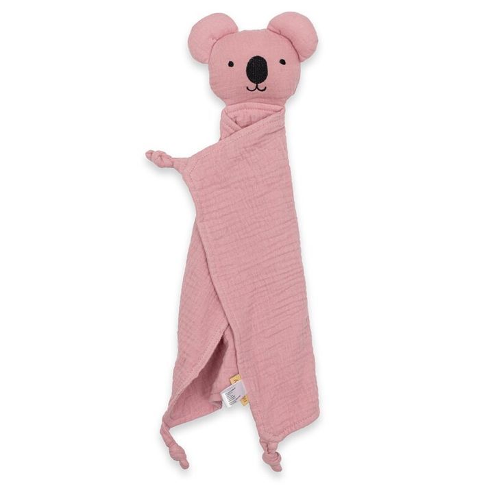 NEW BABY - Jucărie de muselină pentru a adormi  Koala pink