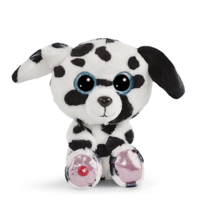 NICI - Glubschis plus Dalmatian Dottino 15cm, GREEN