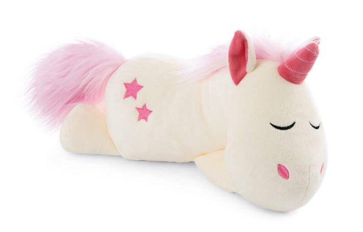 NICI - Unicorn de pluș adormit Theodor 36cm, culcat GREEN