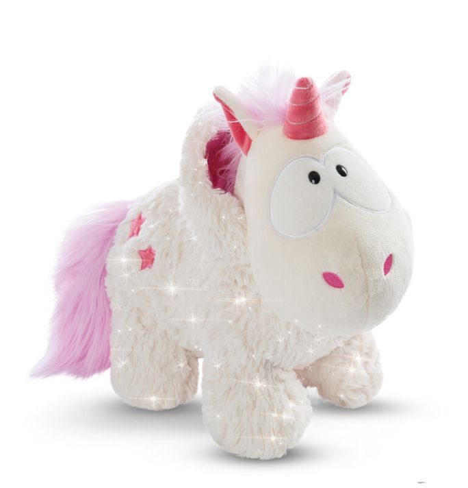 NICI - plus Unicorn Theodor într-un costum de zăpadă 32 cm, GREEN