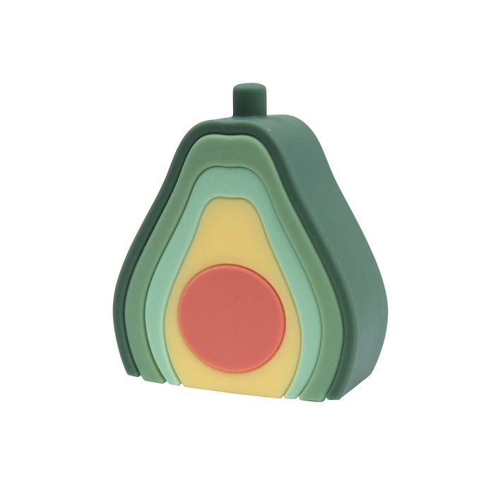 O.B. DESIGNS - Jucărie din silicon avocado