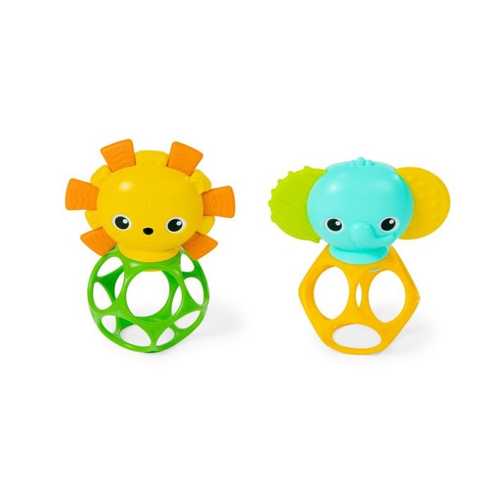 OBALL - Jucărie Soother Pals Easy-Grasp Teether 2pc 3m+ 3m