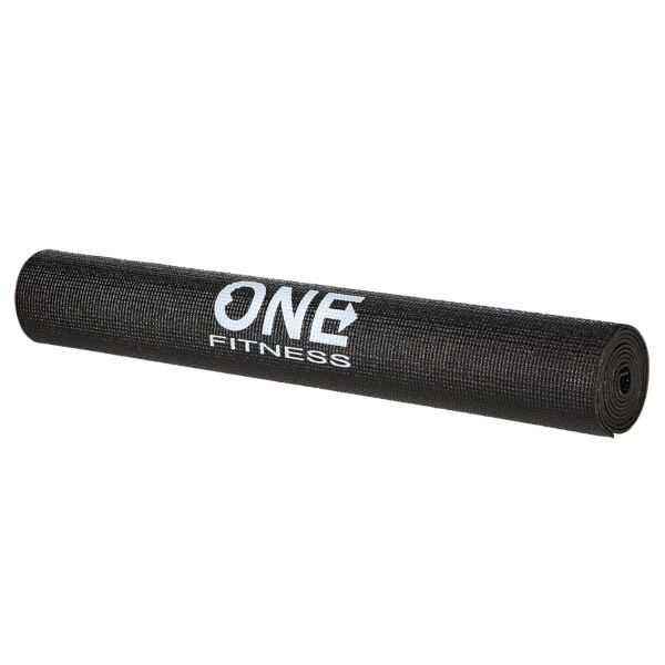 ONE FITNESS - Covoraș de yoga YM01 negru