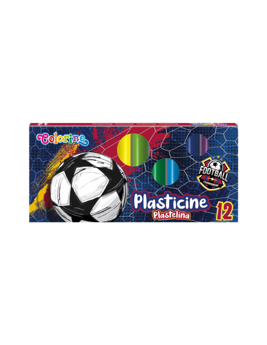PATIO - Colorino plastilină 12 culori FOOTBALL