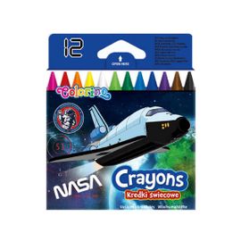 PATIO - Creioane de ceară COLORINO NASA 12 culori