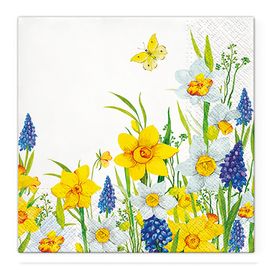 PAW - Șervețele TaT 33x33cm Spring Daffodills