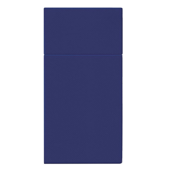 PAW - Pungi pentru tacâmuri AIRLAID 40x40 cm UNICOLOR (dark blue), 25 buc/pachet