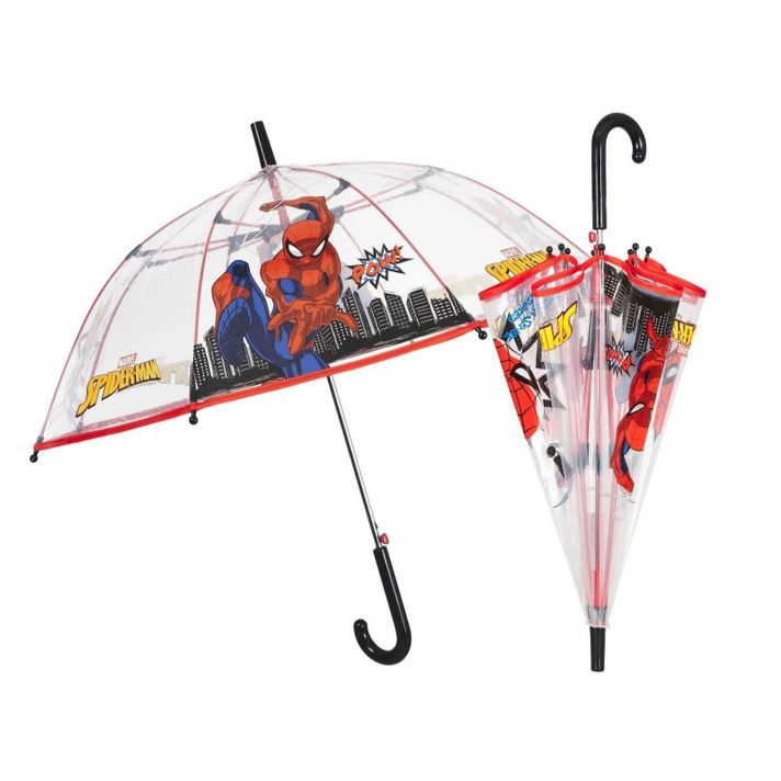 PERLETTI - Umbrelă pentru copii Spiderman Transparent, 75391