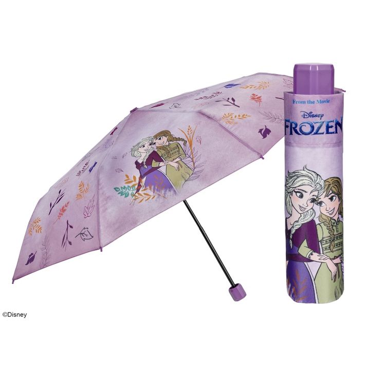 PERLETTI - Umbrelă pliabilă pentru fete DISNEY FROZEN 2, 50252