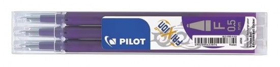 PILOT - Refill FX 0.5 F Clicker mov 3 buc.