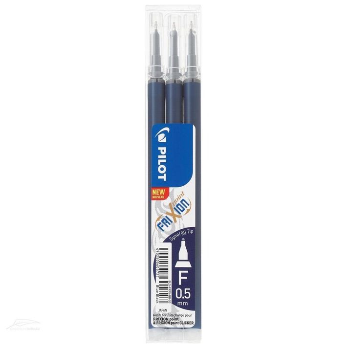 PILOT - Refill FX 0.5 F POINT albastru închis 3 buc.