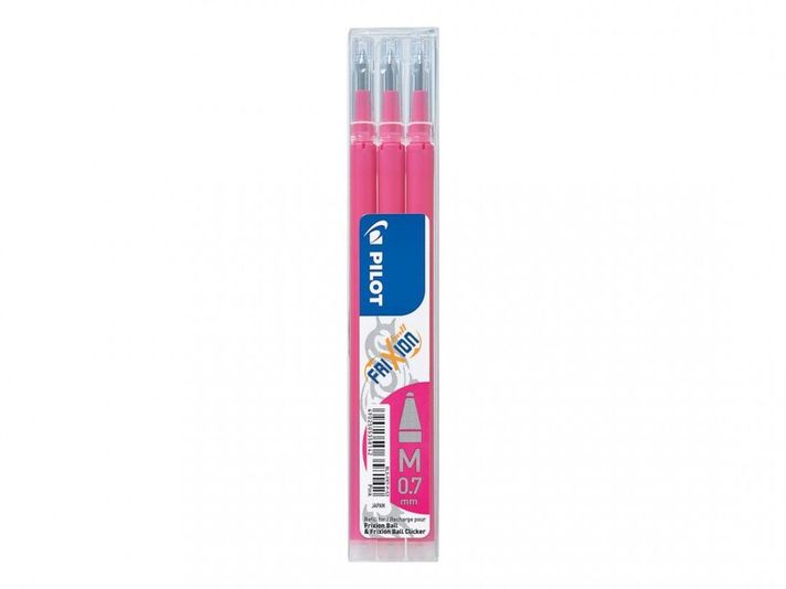 PILOT - Refill FX 0.7 M P-S3 roz 3 buc.