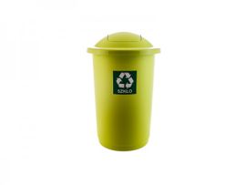 PLAFOR - Coș de gunoi separat 50l verde, 651-02