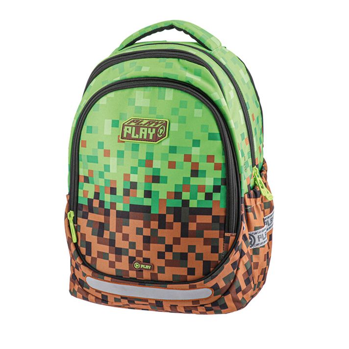 PLAY BAG - Rucsac pentru școală Maxx - Play green