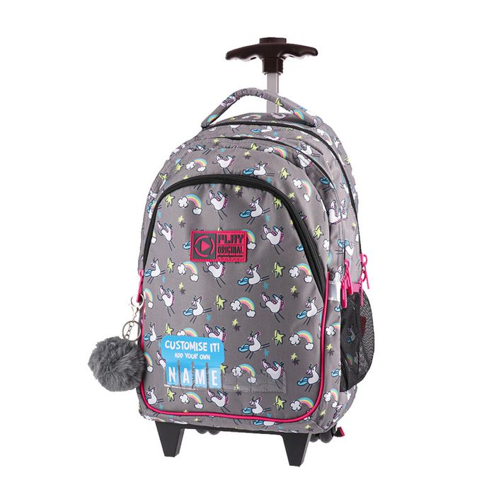 PLAY BAG - Rucsac școlar pe roți - Rainbow Unicorn