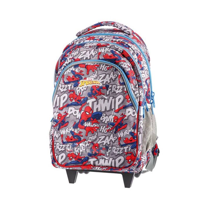 PLAY BAG - Rucsac școlar pe roți - Spider Man