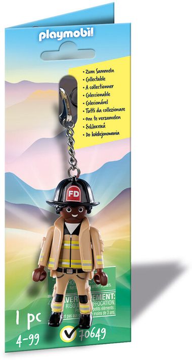 PLAYMOBIL - Breloc Pompier