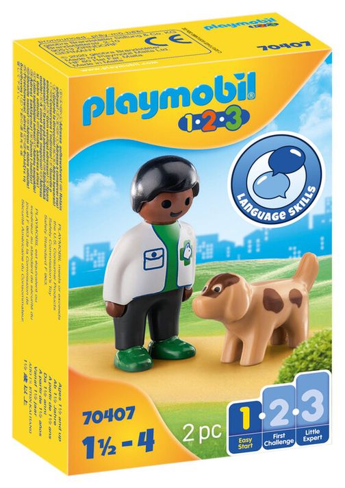 PLAYMOBIL - Veterinar cu un caine