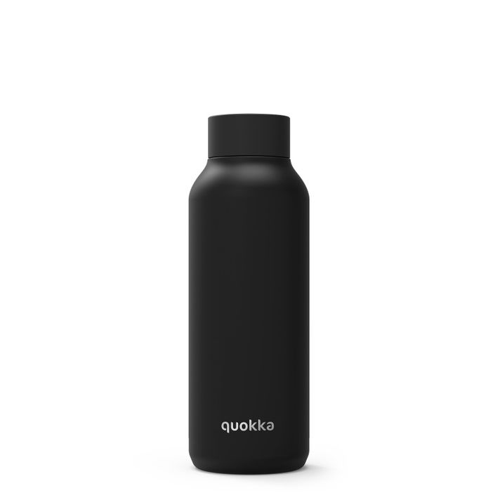 QUOKKA - Sticlă din otel inoxidabil / termos JET BLACK 510ml, 11825