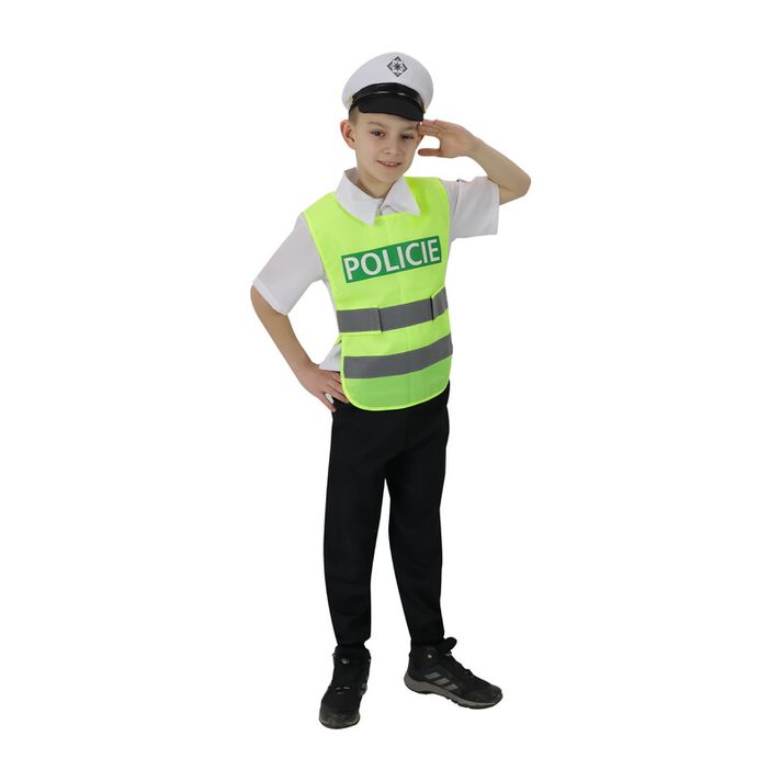 RAPPA - Costum de polițist rutier pentru copii (S) e-packaging