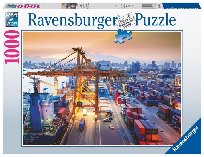 RAVENSBURGER - Portul Hamburg 1000 piese