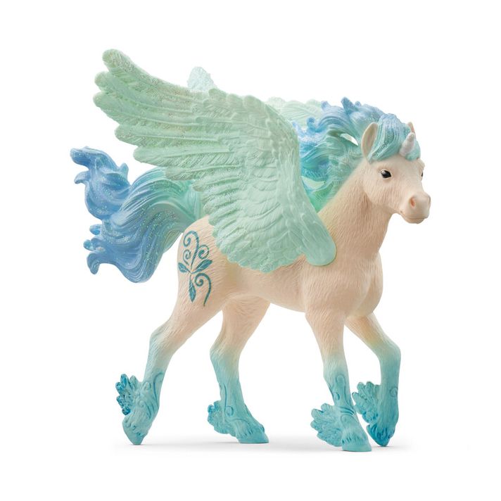 SCHLEICH - Bayala – Unicorn Stormy, copil unicorn