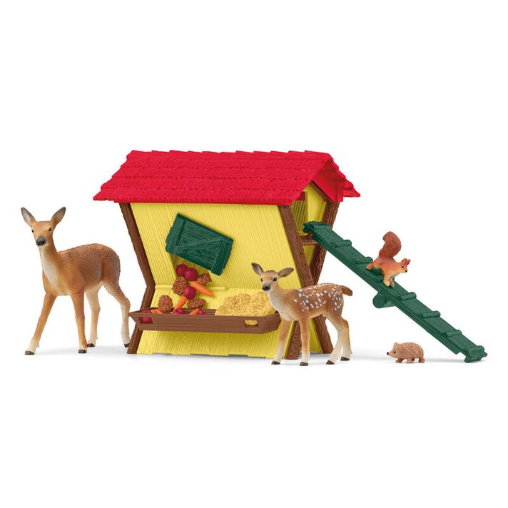 SCHLEICH - Hrănirea animalelor din pădure