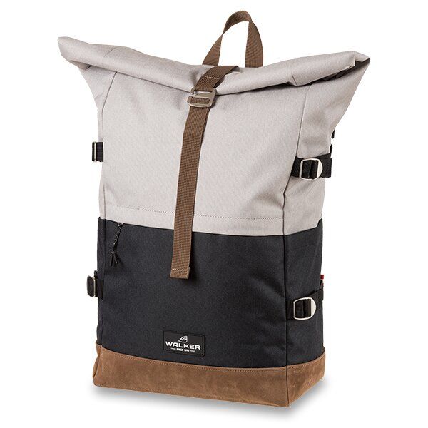 SCHNEIDERS - Rucsac Walker Roll-up Two Light Grey / Anthracite