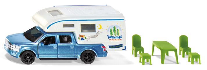 SIKU - Blister - Pickup camper Ford F150