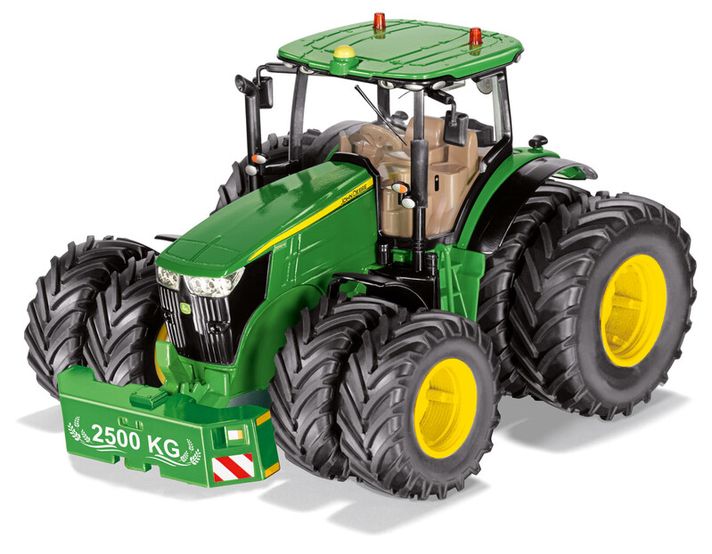 SIKU - Control - Bluetooth, John Deere cu roți duble