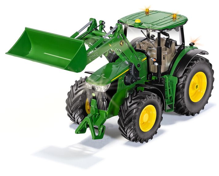 SIKU - Control - Bluetooth, John Deere cu încărcător frontal