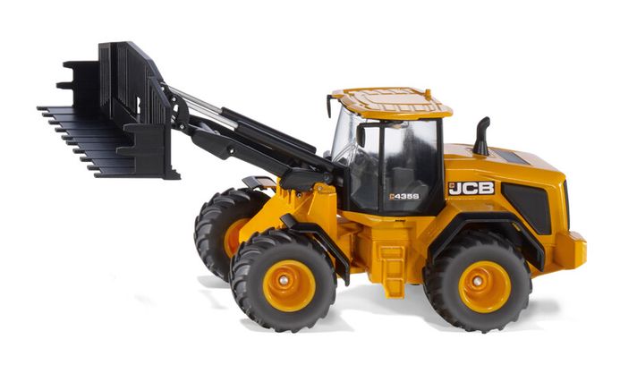 SIKU - Farmer - Tractor JCB 435S cu încărcător