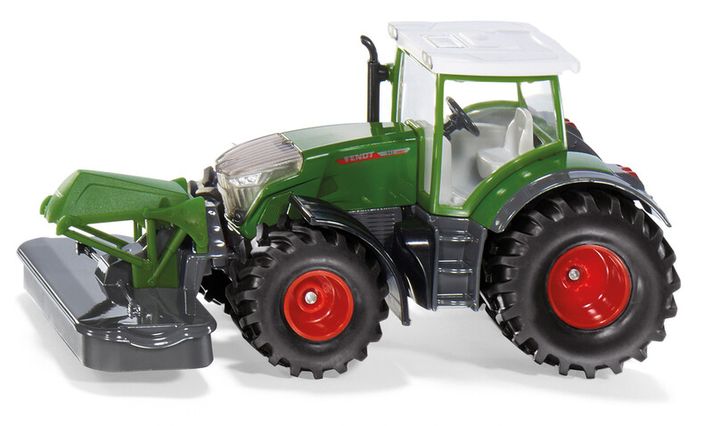 SIKU - Farmer - Tractor Fendt 942 Vario cu tăietor frontal 1:50