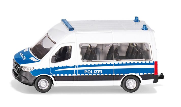 SIKU - Super - Poliția germană Mercedes-Benz Sprinter