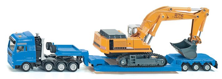 SIKU - Super - Transport greu cu platformă, scară 1:87