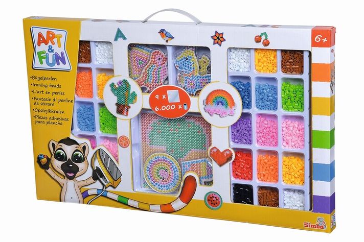 SIMBA - Art&Fun Set mare de mărgele de călcat cu fierul de călcat