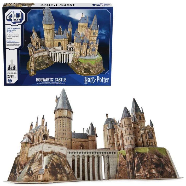 SPIN MASTER - FDP 4D Puzzle Harry Potter Castelul Hogwarts