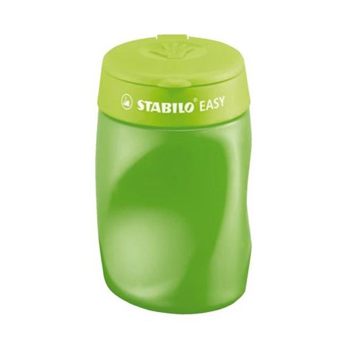 STABILO - Ascuțitoare Easy pentru dreptaci verde