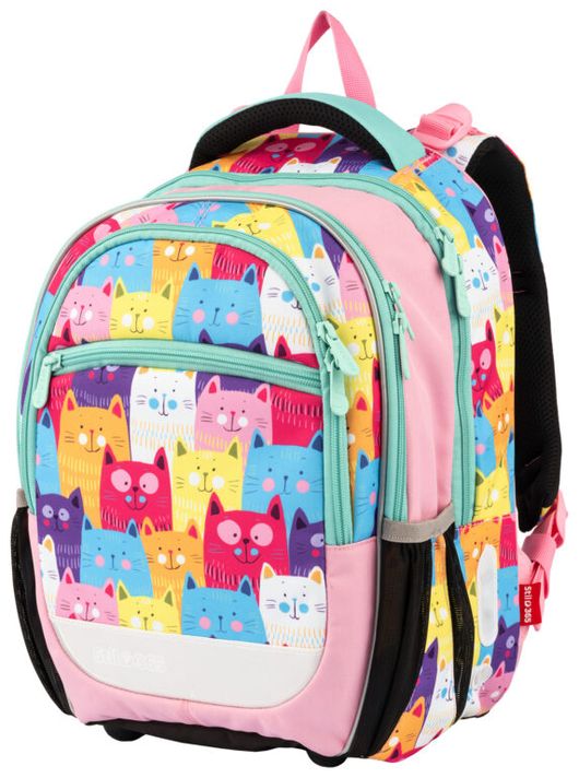 STIL - Rucsac școlar junior Kittens