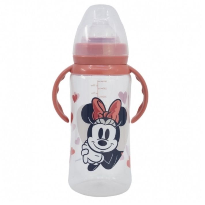 STOR - Biberon cu mânere Minnie Mouse, 360ml, 10+, 10704