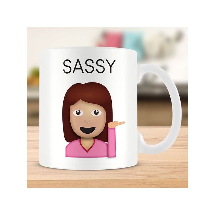 STOR - Cană de ceramică EMOJI Sassy 350ml