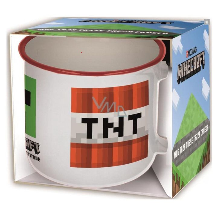 STOR - Cană de ceramică MINECRAFT, 400ml, 00448