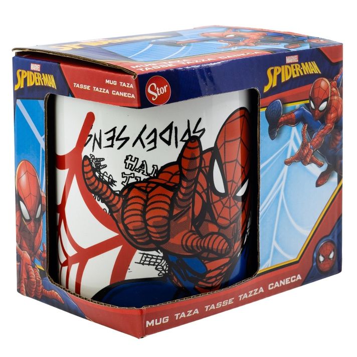 STOR - Cană de ceramică SPIDERMAN, 325ml, 88124