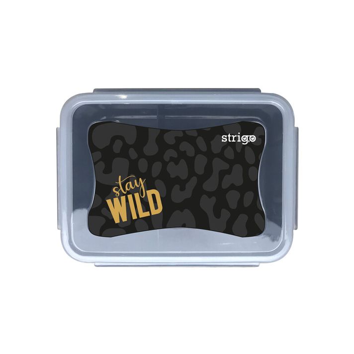 STRIGO - Cutie de gustări - Stay Wild black