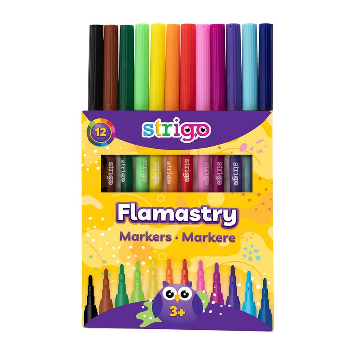 STRIGO - Markere colorate 12 culori