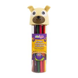 STRIGO - Creioane 12 culori DOG Trio