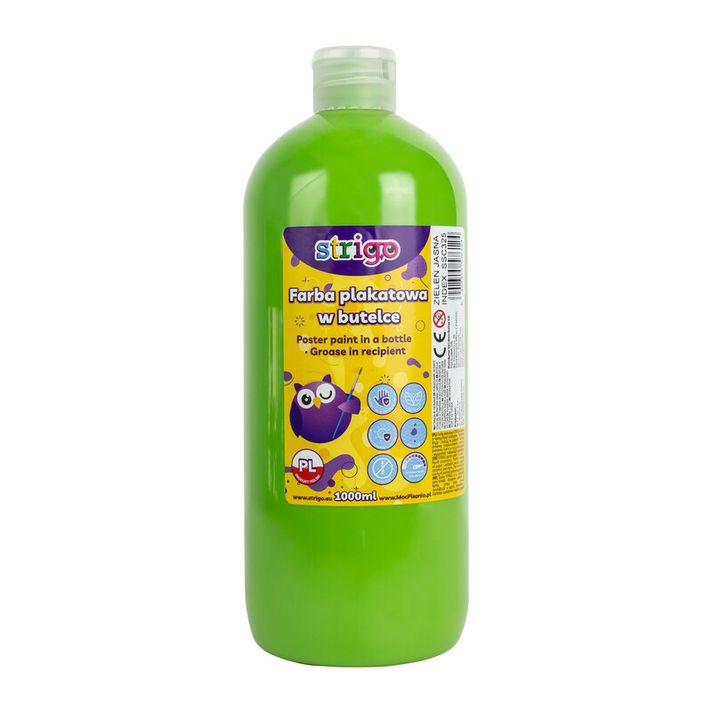 STRIGO - Vopsea tempera 1000ml verde deschis